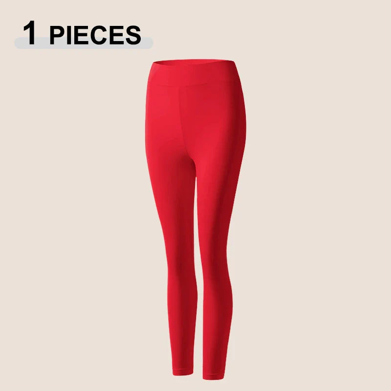 Women's Winter Thermal Underwear, Seamless, Ultra-thin, Single Layer, Shaping, Long Johns, Sexy Ladies Lingerie, L-XL