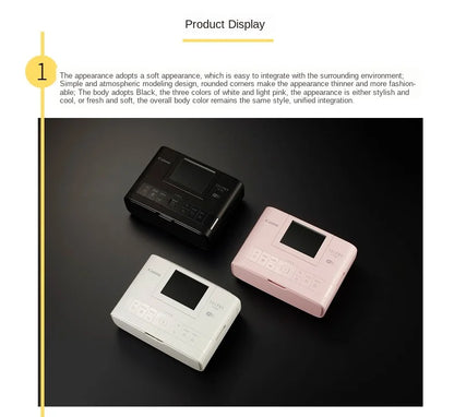 Photo Printer Wireless Connection To Print CP1300 Small Photo Printer Can Print Stickers