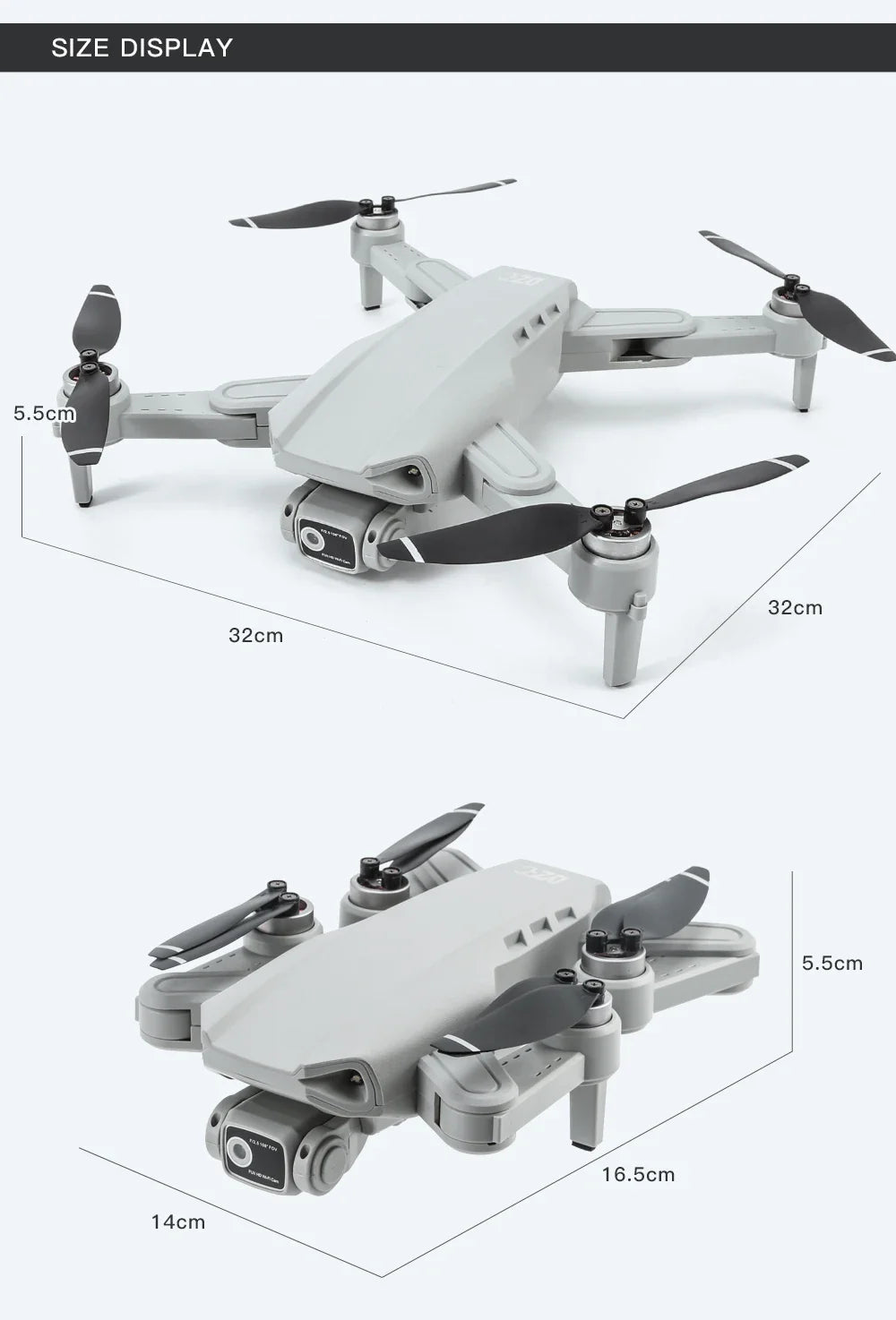Drone L900 Pro 4K professionnel 5G GPS HD double caméra photographie sans balais pliable quadrirotor RC distance 1.2KM drones jouets