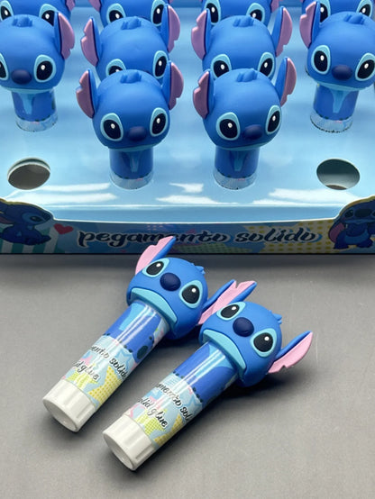 1/4pcs Bâton de colle solide Stitch Cartoon Adhésif fait main Colle pour coller le papier DIY pour fabriquer un bâton de colle très visqueux