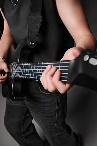 AeroBand – guitare électrique détachable, corde en Silicone indolore, tout-en-un, 9 Styles sonores, basse acoustique avec port micro