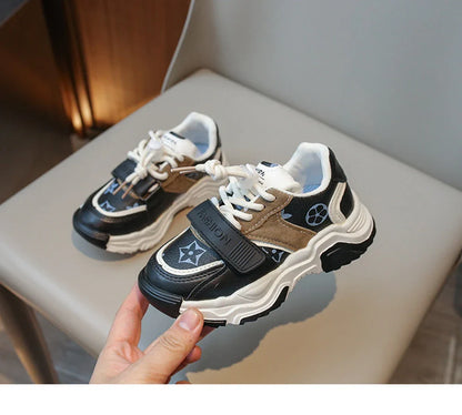 Chaussures de sport pour enfants garçons et filles, nouvelles baskets rétro d'automne, chaussures de tennis pour enfants et adolescents, chaussures de course décontractées à carreaux pour étudiants