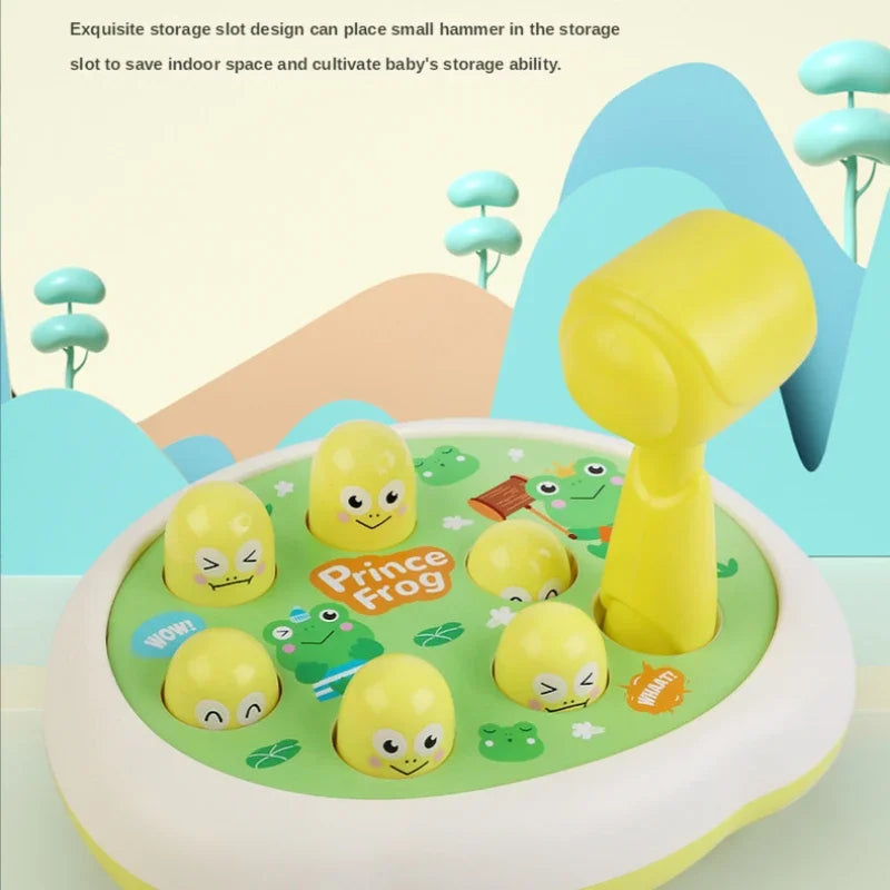 Dessin animé whac-a-taupe Montessori bébé jouet enfant en bas âge cadeau d'anniversaire éducatif thème Animal jeu de frappe Parent enfant jeu de société garçon