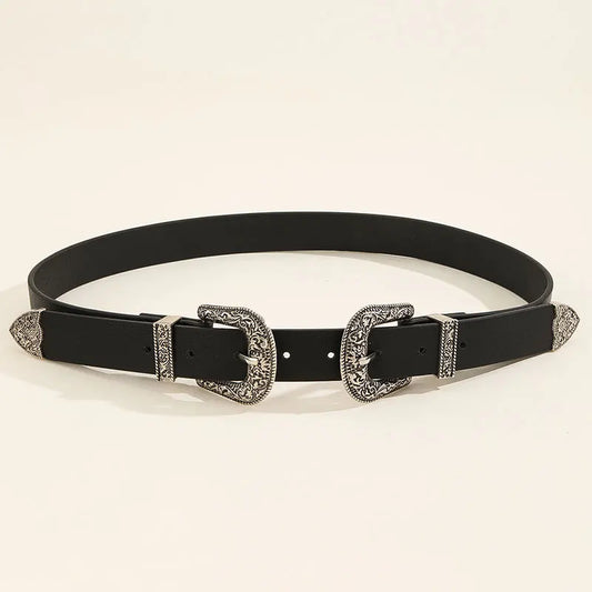 Western style double breasted waistband suitable for daily use