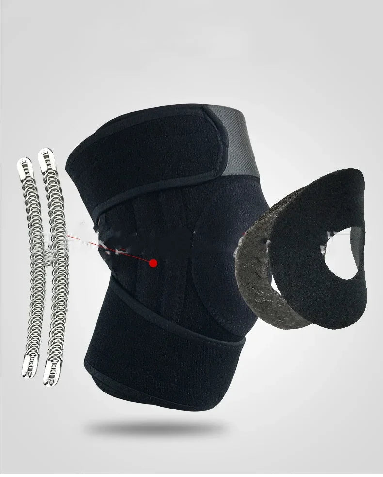 1PC genouillère orthopédique genouillère soutien douleur articulaire Relif rotule protecteur réglable Sport genouillère garde ménisque Ligament