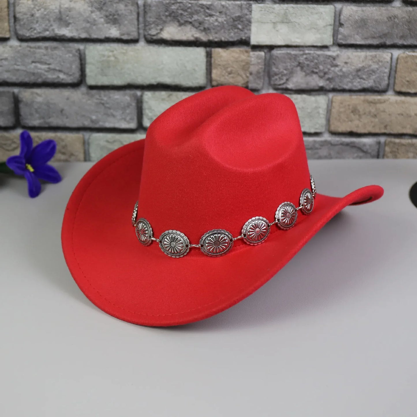 Chapeau de Cowboy occidental pour femmes, 1 pièce, accessoires Photo, chapeaux de Jazz, robe de soirée, Sombrero Hombre