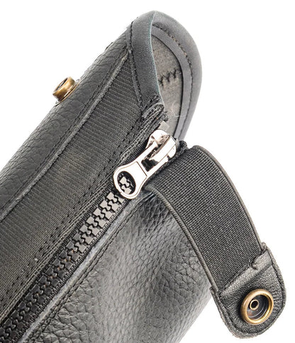 Leather  Riding Gaiters ex Cowhide ba Riding Equipment Knight Leg Protection Sport Fitn Fans Supplies