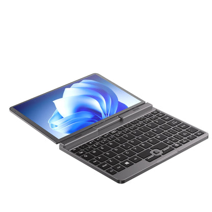 YSJMNPC 12th Gen Mini Laptop Intel N150 Quad Core 8 Inch Screen LPDDR5 12GB 4800MHz M.2 1TB Windows11Pro AX WiFi6 BT5.2 RJ45 LAN