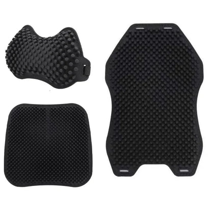 3-piece set of car cushions, car pillows, silicone car cushions, pressure reducing and comfortable neck protection headrests