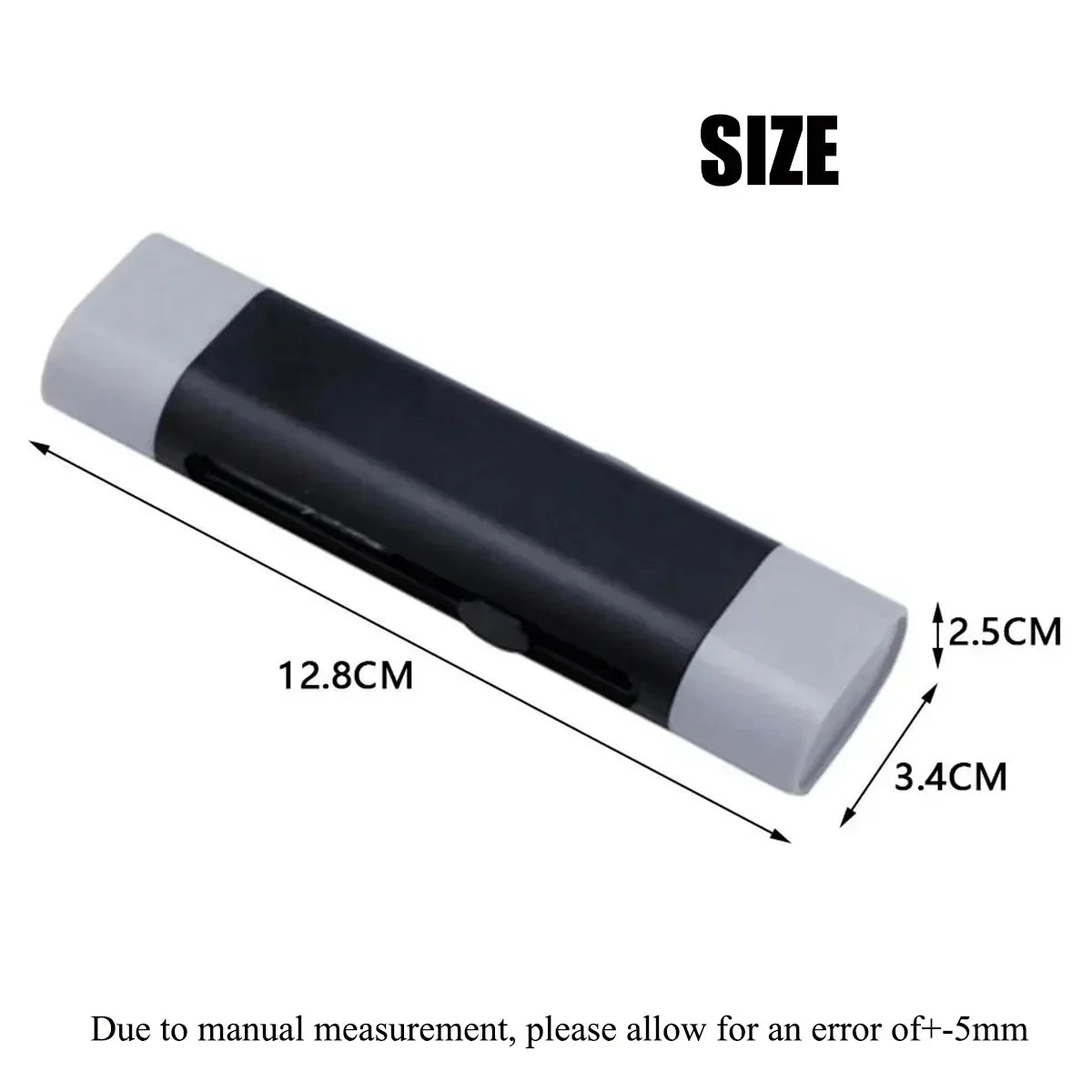 Nettoyeur professionnel de cordes de guitare à double tête et stylo dérouillant, outil d'entretien de cordes tout-en-un pour électrique/basse/violon 1 pièce