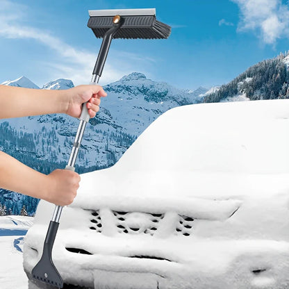 Grattoir à glace pour pare-brise de voiture, brise-glace, nettoyage rapide, brosse en verre, dissolvant de neige, outil de nettoyage de vitres automobiles, pelle à neige d'hiver