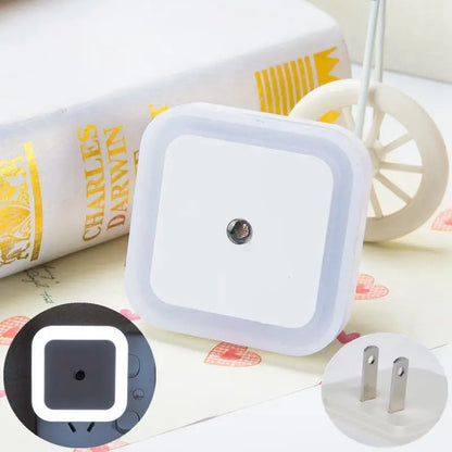 Mini veilleuse LED sans fil avec capteur, prise EU/US, éclairage décoratif pour chambre d'enfant, salon