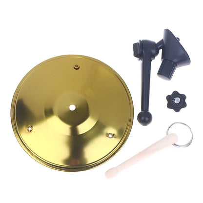 1 pièces soucoupe musicale voiture Crash cymbale alliage voiture Crash tambours cymbale évent tambour Mini tambour facile à installer Clip-On Mini pour évent