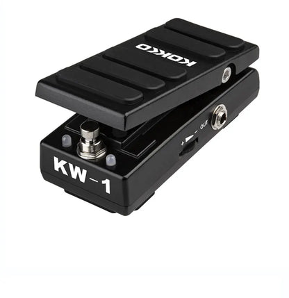KOKKO Pédale d'effet guitare électrique Wah Volume 2 en 1 Contrôles au pied 2 modes Pédale multi-effets combo Pièces de guitare