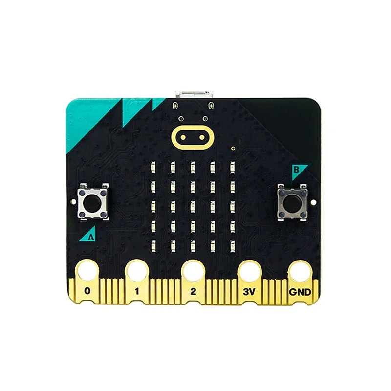 BBC Microbit V2.0 Bit Go Edition Carte de développement DIY pour enfants - Plate-forme de codage éducatif