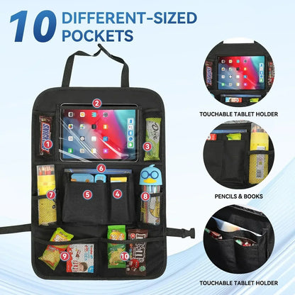 Storage Bag Large Capacity Classified Storage Portable and Practical Vehicle Mounted Multifunctional Car Seat Back Sorage Bag