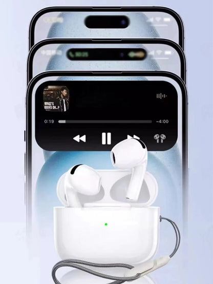 Écouteurs Bluetooth sans fil Air Pro True avec réduction de bruit ANC, casque sans fil de type Pods, pour iPhone et Android