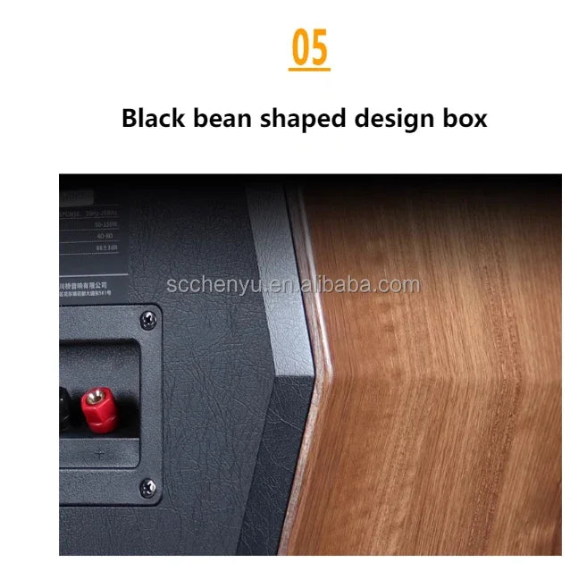 SoundHigh Quality Tube Amplifier 2.0 HIFI Passive Speakers Sound System Home Theater Bookshelf Speakers
