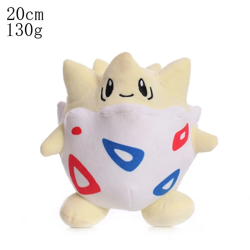 Pikachu Pokemon Plush Doll Charmander Bulbasaur Squirtle Psyduck Eevee Plush Soft Stuffed Animals Peluche Plushie Toy Gifts