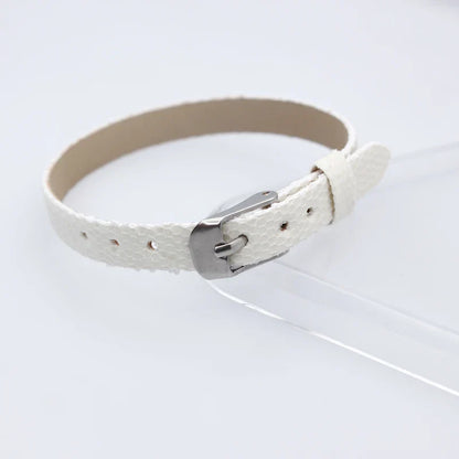 Bracelet à paillettes scintillantes, 8mm de largeur, 21cm de longueur, breloques coulissantes, lettres de l'alphabet, bijoux à bricoler soi-même, cadeau pour femmes et enfants