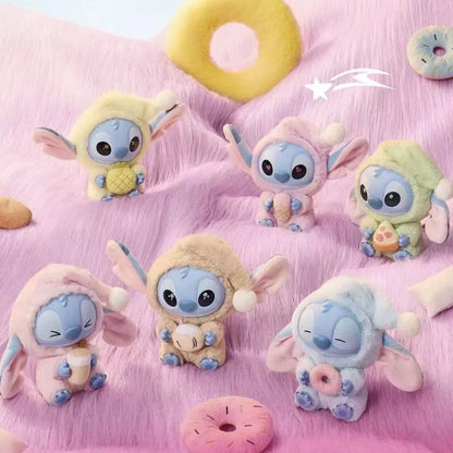 Stitch Eat Some Thing Before Sleep Series Vinyl Blind Box Bag Plush Pendant Cute Doll Mystery Box Toy Adult Gift