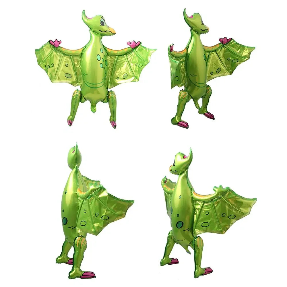 3D Self standing Dinosaur Tyrannosaurus Animal Balloons for Birthday Party Baby Shower Decoration Kit Inflatable Party Supplies