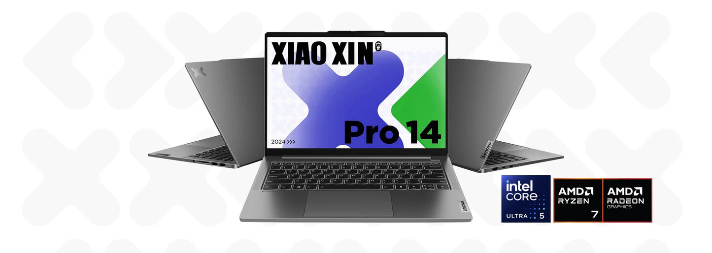 Lenovo Laptop XIAOXIN Pro 14 (IdeaPad Pro 5) 2024 Intel Ultra 5 9 AMD Ryzen R7-8845H 16/32GB 1TB 14" Inch Computer PC Notebook
