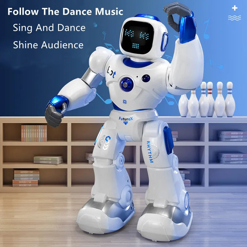 Application Control 2.4GHz, Dual Mode Programming, Demo, RC Robot, Walk/Slide Switch, Touch Sensing, Voice Recording, Singing, Dancing, Puzzle, RC Toys
