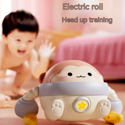 Jouets pour bébés, singes roulants électriques à commande vocale, chant et dansant, bébés âgés de 0 à 11 ans, pratiquant l'élevage des têtes