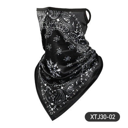 Cooling Neck Gaiter Bandana for Outdoor Activities Breathable Quick-Drying Sun Protection Motorcycle Motorbike Riding Scarf