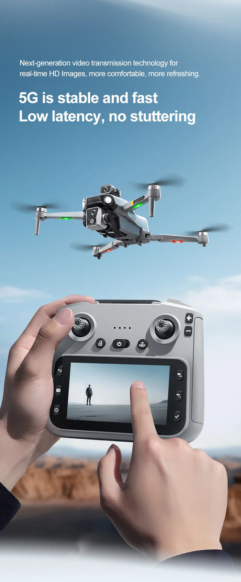 K19 Max Drone caméra HD 5G WIFI professionnel photographie aérienne Drone sans brosse flux optique évitement d'obstacles quadrirotor jouets