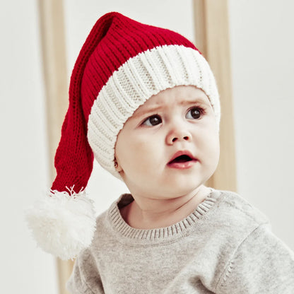 Bonnet de Père Noël à pompons pour enfants et adultes, mignon, doux, fête du Nouvel An, cadeau pour enfants, décoration de Noël, Noel, 2024