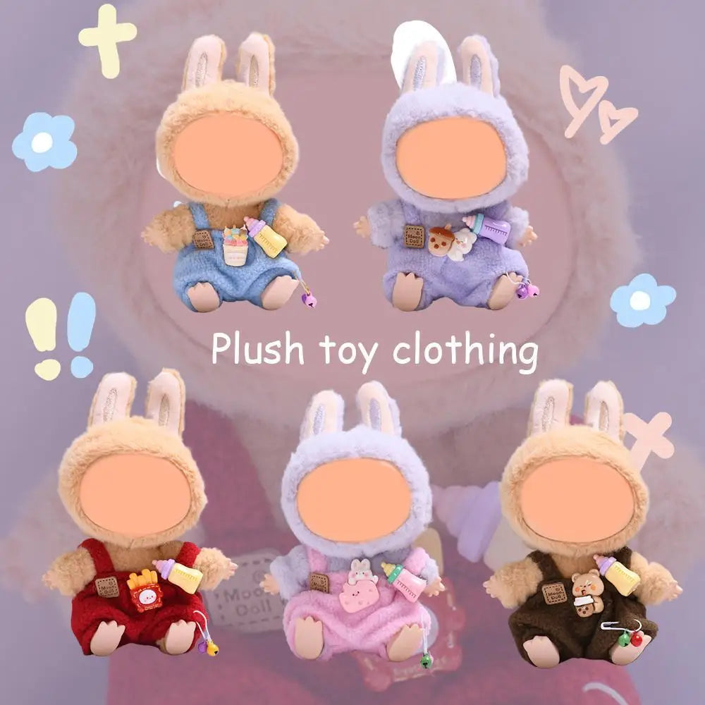 Doll Clothes For Labubu 6.7 Inches (17 Cm) Outfit And Accessories，Feminine Outfits For Labubu （Just Clothes ）