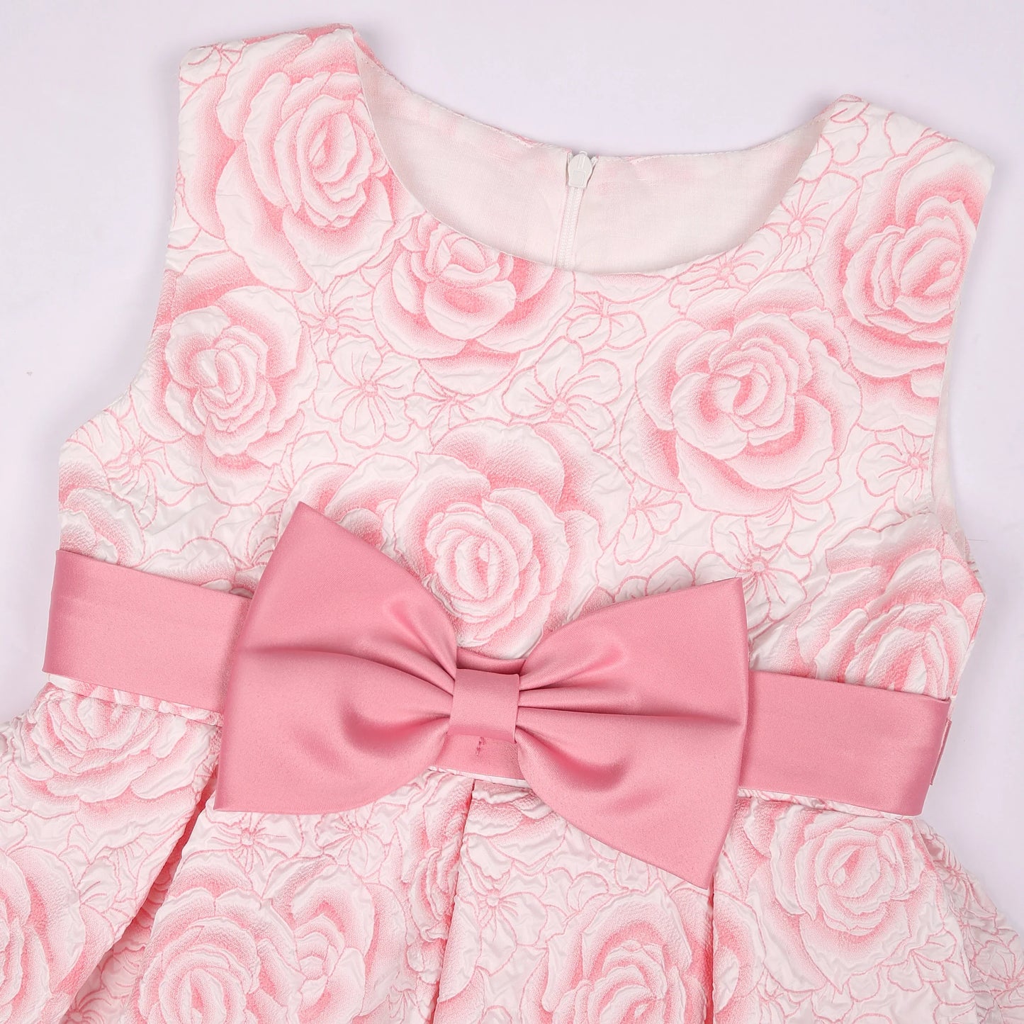 Robe de soirée pour fille - Robe de danse élégante de style princesse à fleurs - Robe de fête d'anniversaire, robe de mariée, robe de demoiselle d'honneur