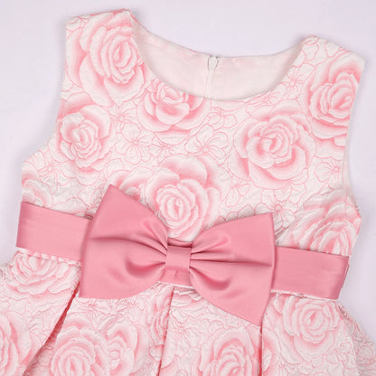 Robe de soirée pour fille - Robe de danse élégante de style princesse à fleurs - Robe de fête d'anniversaire, robe de mariée, robe de demoiselle d'honneur