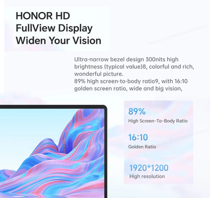 Honor Laptop MagicBook X16 ,16 "Intel Core i5-12450H 16GB 512GB SSD IPS Win 11