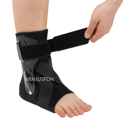 Attelle de cheville pour entorse, Support de cheville avec stabilisateurs latéraux pour hommes et femmes, attelle de cheville, stabilisateur de récupération, tendinite
