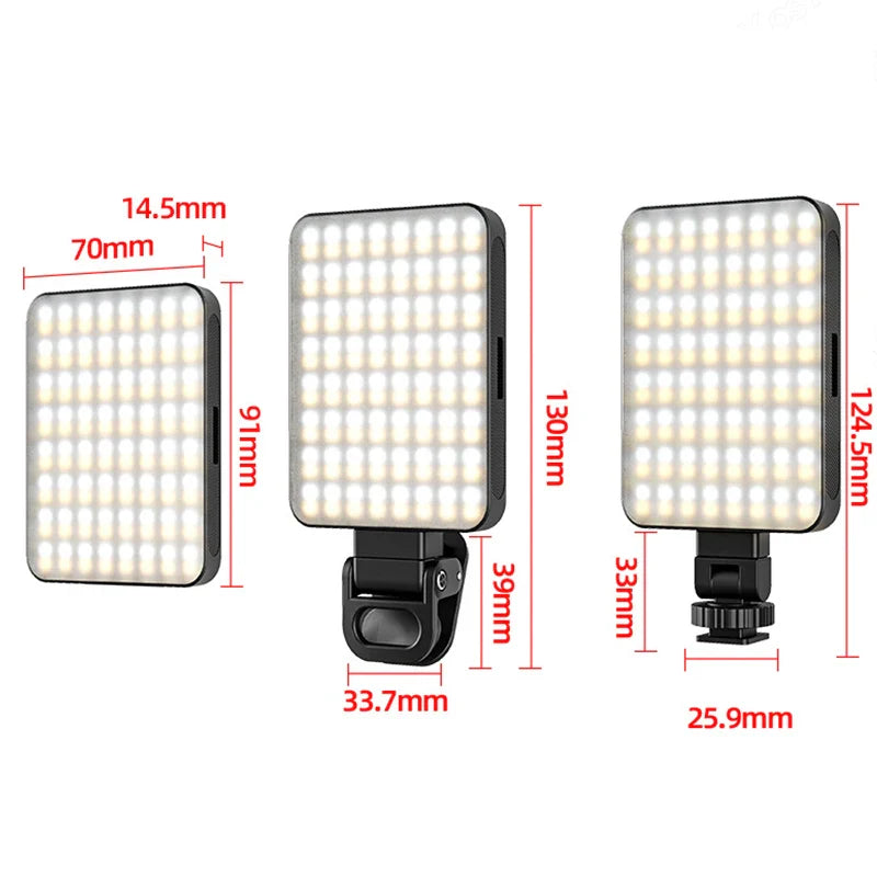 Mini anneau lumineux LED magnétique pour Selfie, pour iPhone 17 16 15 Pro/15 Pro Max/14 Pro/14 Pro Max/13 Pro/Pro Max Streaming