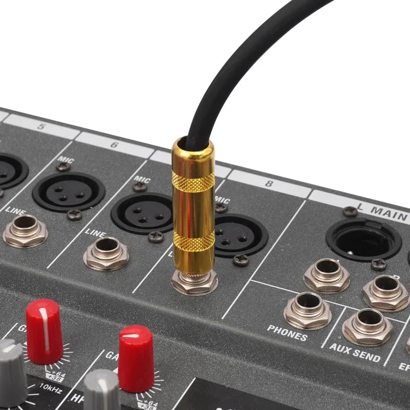 2 pièces 6.35mm fiches connecteurs à souder bricolage tête droite/coude Type de soudure fiches pour la terminaison de câble sonore d'instrument