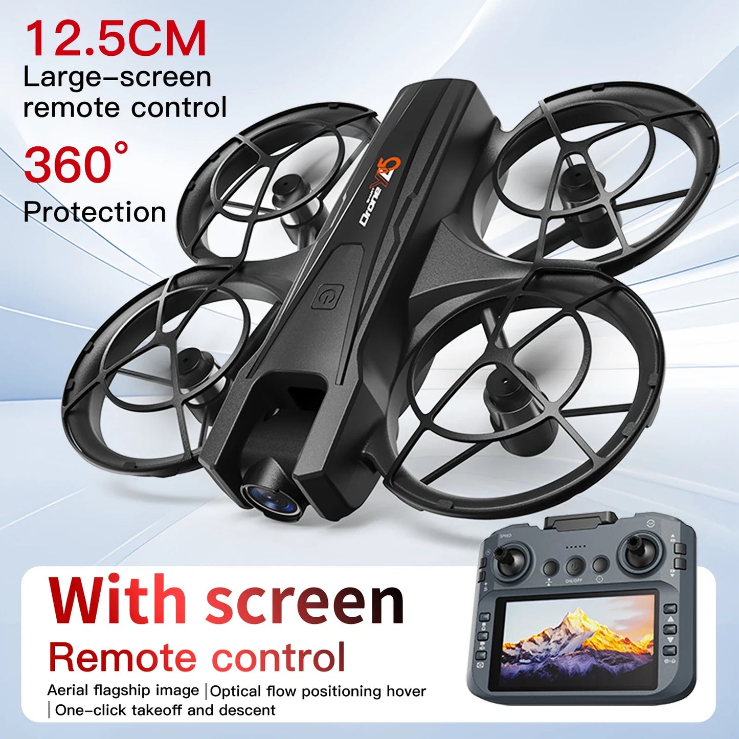 Drones avec caméra professionnelle con cámara professionnelles de 10km flux optique vol stationnaire double caméra commutateur 360 ° professionnel Estensioniд;)