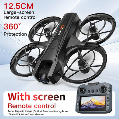 Drones avec caméra professionnelle con cámara professionnelles de 10km flux optique vol stationnaire double caméra commutateur 360 ° professionnel Estensioniд;)