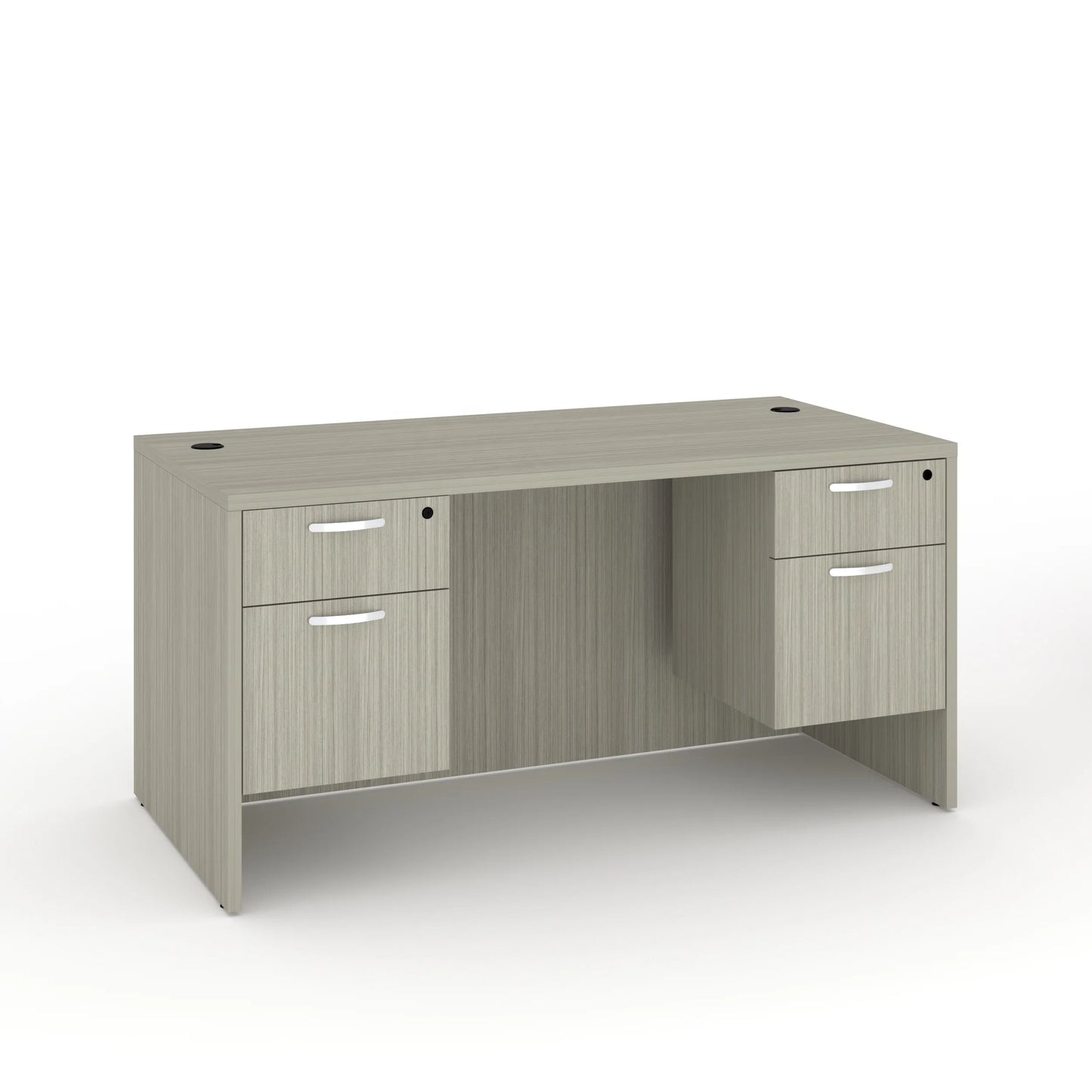 Bureau d'étude rectangulaire en bois, bureau d'écriture sur pied, Table de bureau avec serrures, tiroirs, Table d'ordinateur