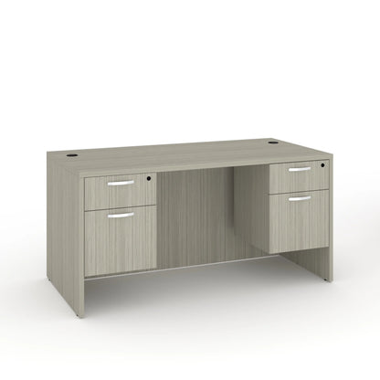 Bureau d'étude rectangulaire en bois, bureau d'écriture sur pied, Table de bureau avec serrures, tiroirs, Table d'ordinateur