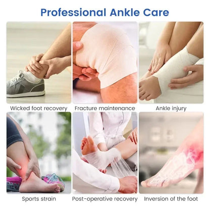 Orthèse de pied réglable pour le rinçage du genou, orthèse des membres inférieurs, protecteur de fracture, soutien des articulations des jambes, soins génitaux ligamentaires