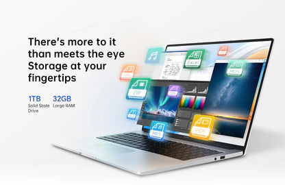 Honor Laptop X16 Plus ,Ryzen 7 8845HS,16GB 512GB/32GB 1TB,AMD Radeon™ 780M Notebook SSD IPS Ultrabook 16 Inch Computer