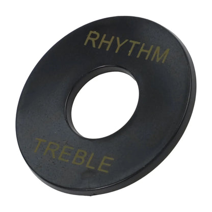 Anneau de commutation de sélection de rythme/treble, pour guitare Gibson Les Paul, interrupteur à trois vitesses, plaque de protection, anneau de sélection de couleurs