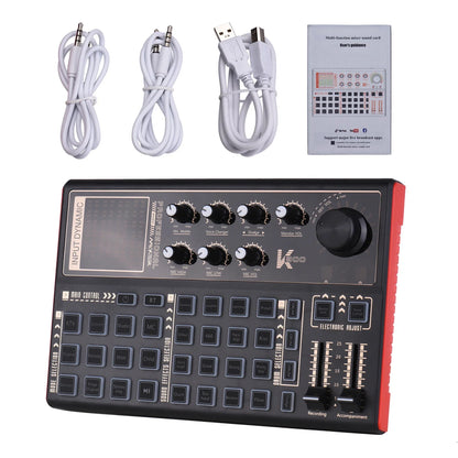 Muslady-Carte son SK300 Live, changeur de voix externe, centre commercial audio, batterie aste intégrée, effets sonores multiples