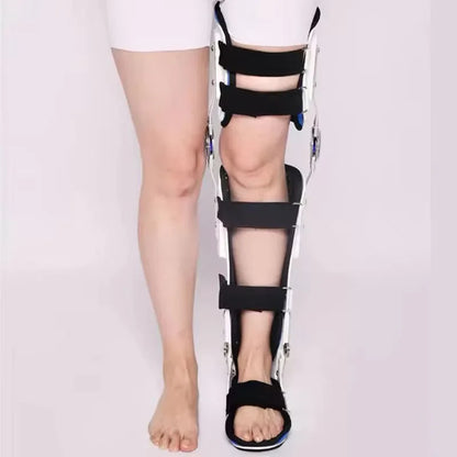 Attelle médicale réglable pour les articulations du genou, la cheville et le pied, soutien orthopédique pour les blessures au ménisque, soulagement des douleurs articulaires, renfort de rééducation