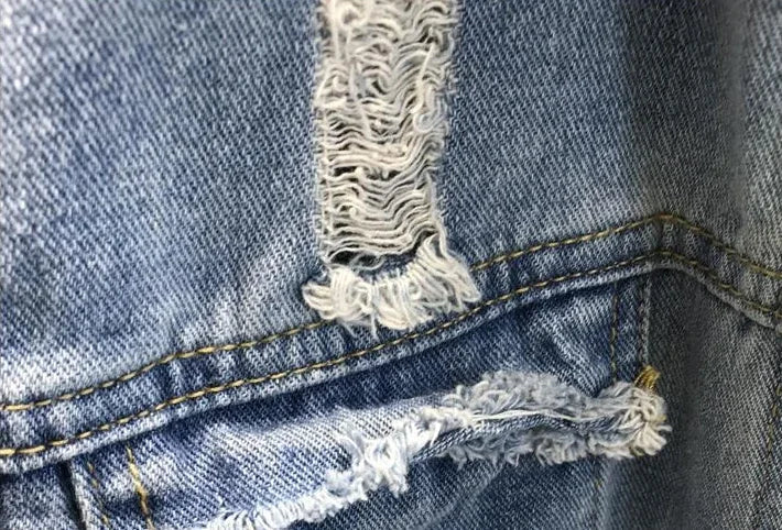 Manteau de cowboy pour hommes, vestes en jean amples et déchirées pour hommes, vêtements d'automne en tissu, livraison rapide, nouveau produit élégant à prix abordable