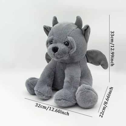 TreasuringU New Gargoyle Bear Plush Toys Gargoyle Plush Doll Character Peripheral Stuffed Doll Halloween Christmas Soft Pillow